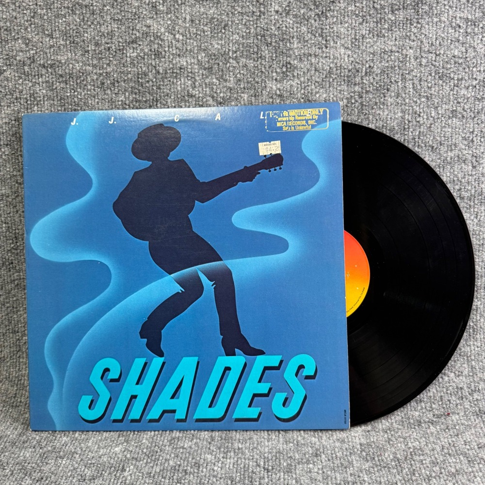 JJ Cale: Shades (Vinyl LP‎ 1981 Shelter) MCA-5158 Blues Rock Gold Stamp Promo